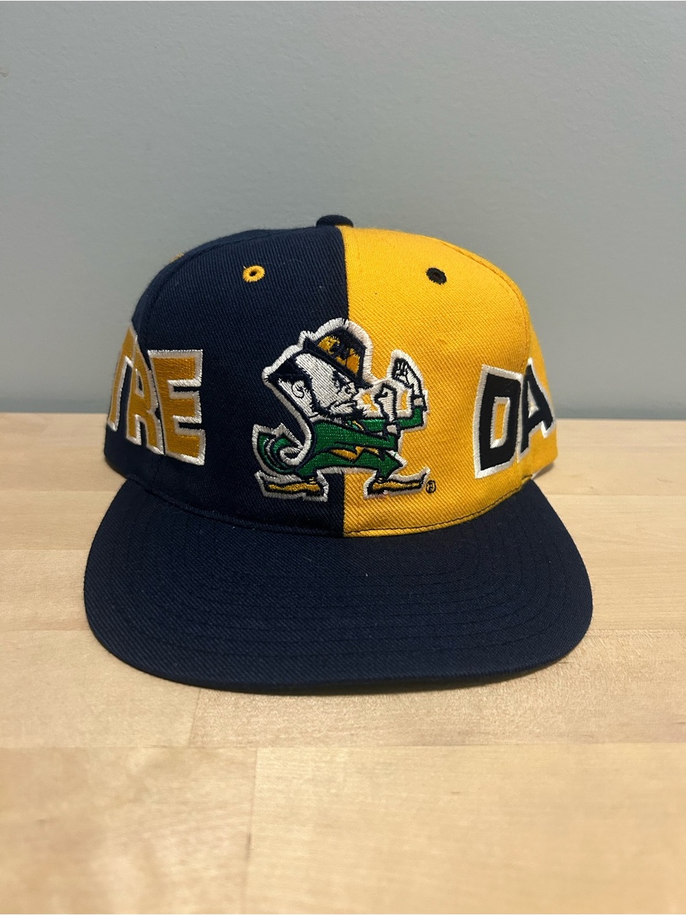Notre Dame Fighting Irish Spellout American Needle Vintage Snapback